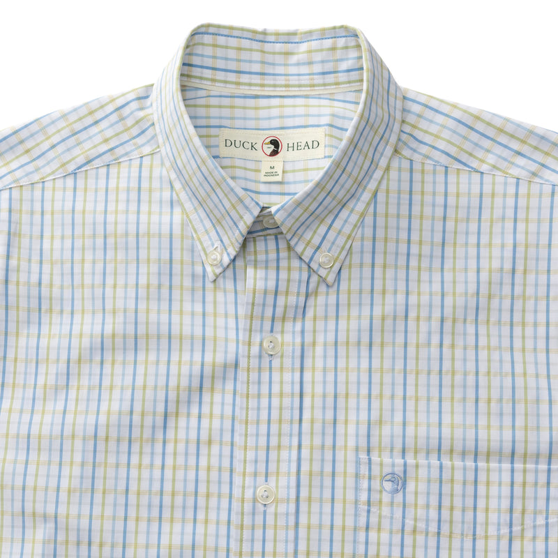 Performance Poplin Sport Shirt - Gaston Plaid