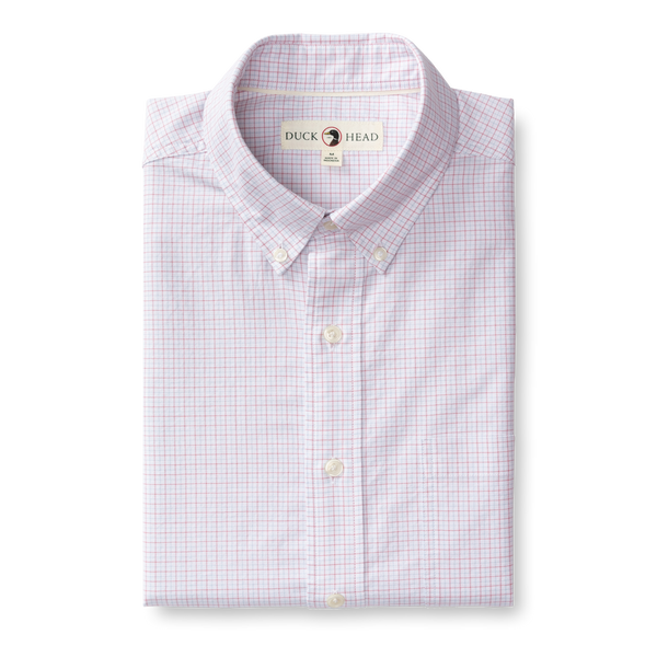 Cotton Oxford Sport Shirt - Mason Plaid
