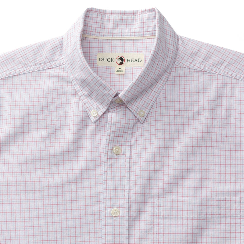 Cotton Oxford Sport Shirt - Mason Plaid