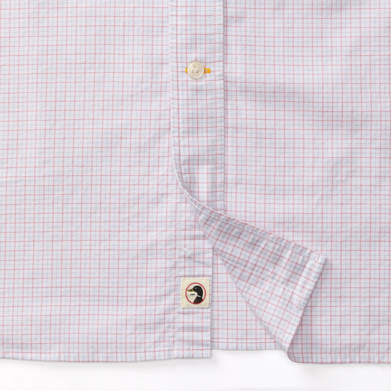 Cotton Oxford Sport Shirt - Mason Plaid