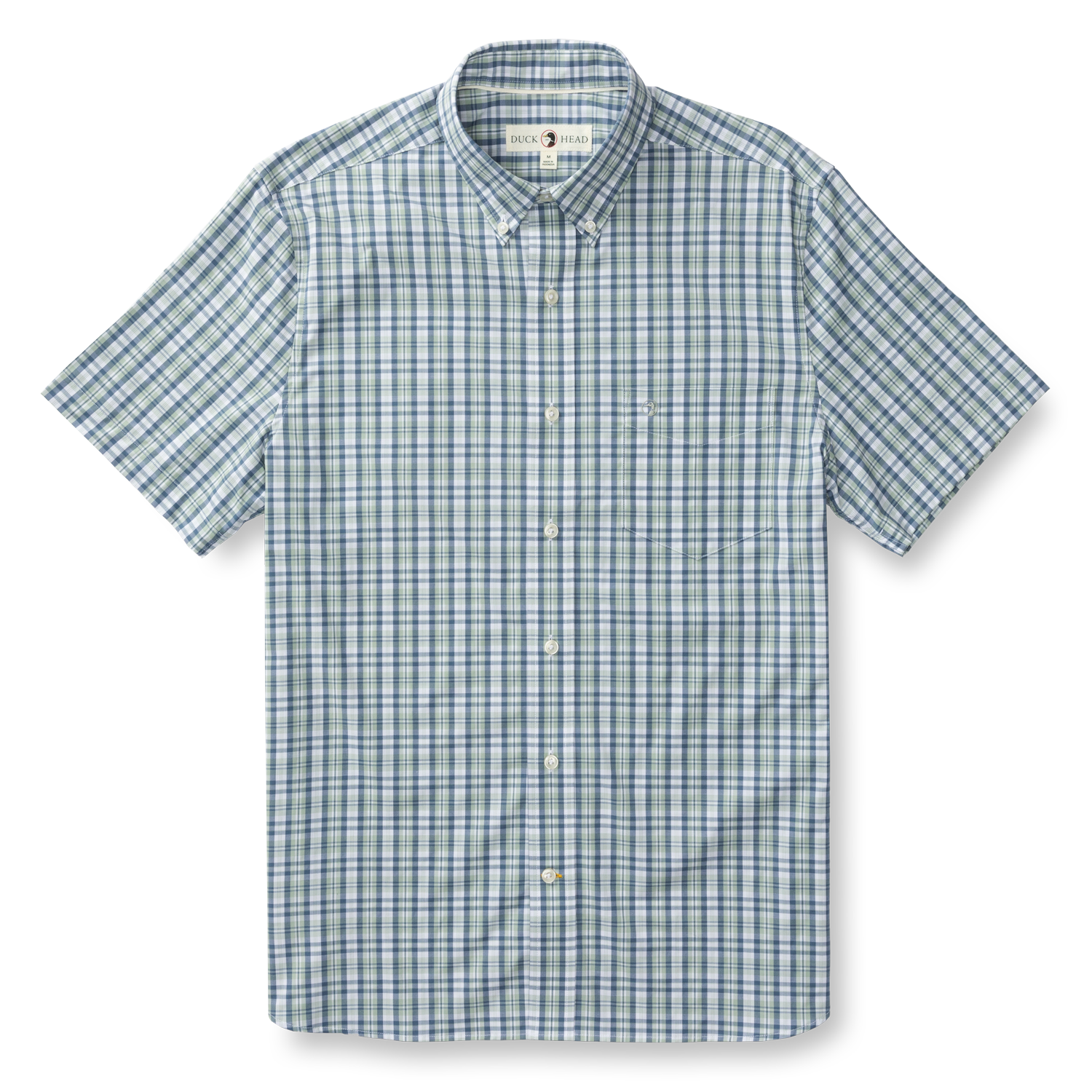 Performance Poplin Sport Shirt - Cobble Plaid