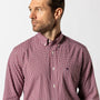 Performance Poplin Sport Shirt - Coker Plaid - Red