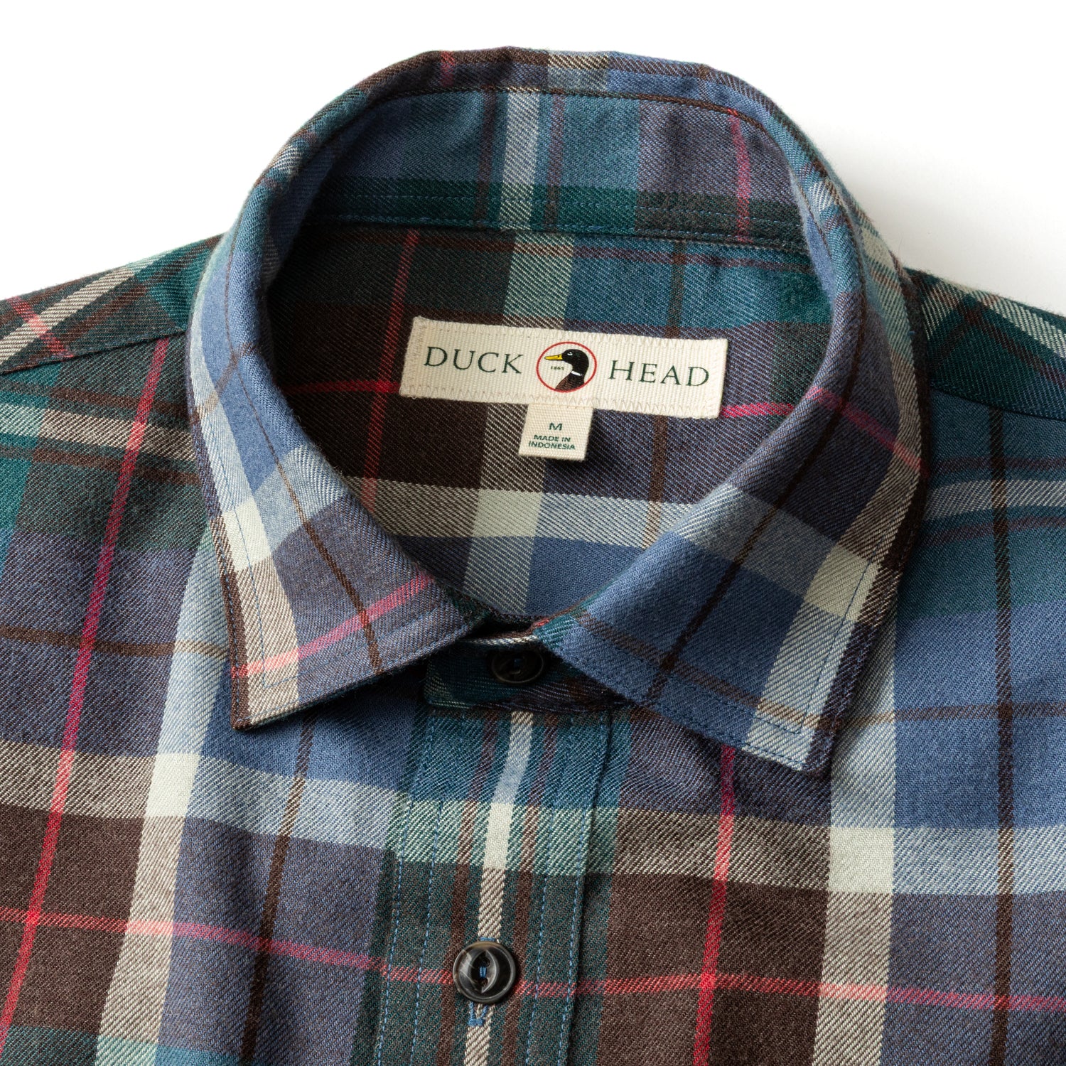 Performance Flannel Sport Shirt - Irving Plaid - Emerald Green