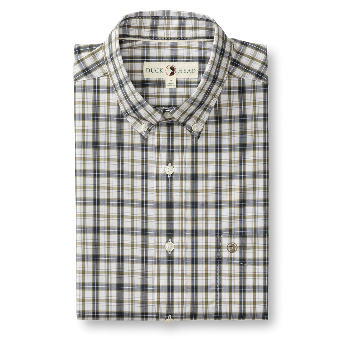 Performance Poplin Sport Shirt - Joplin Plaid - Navy