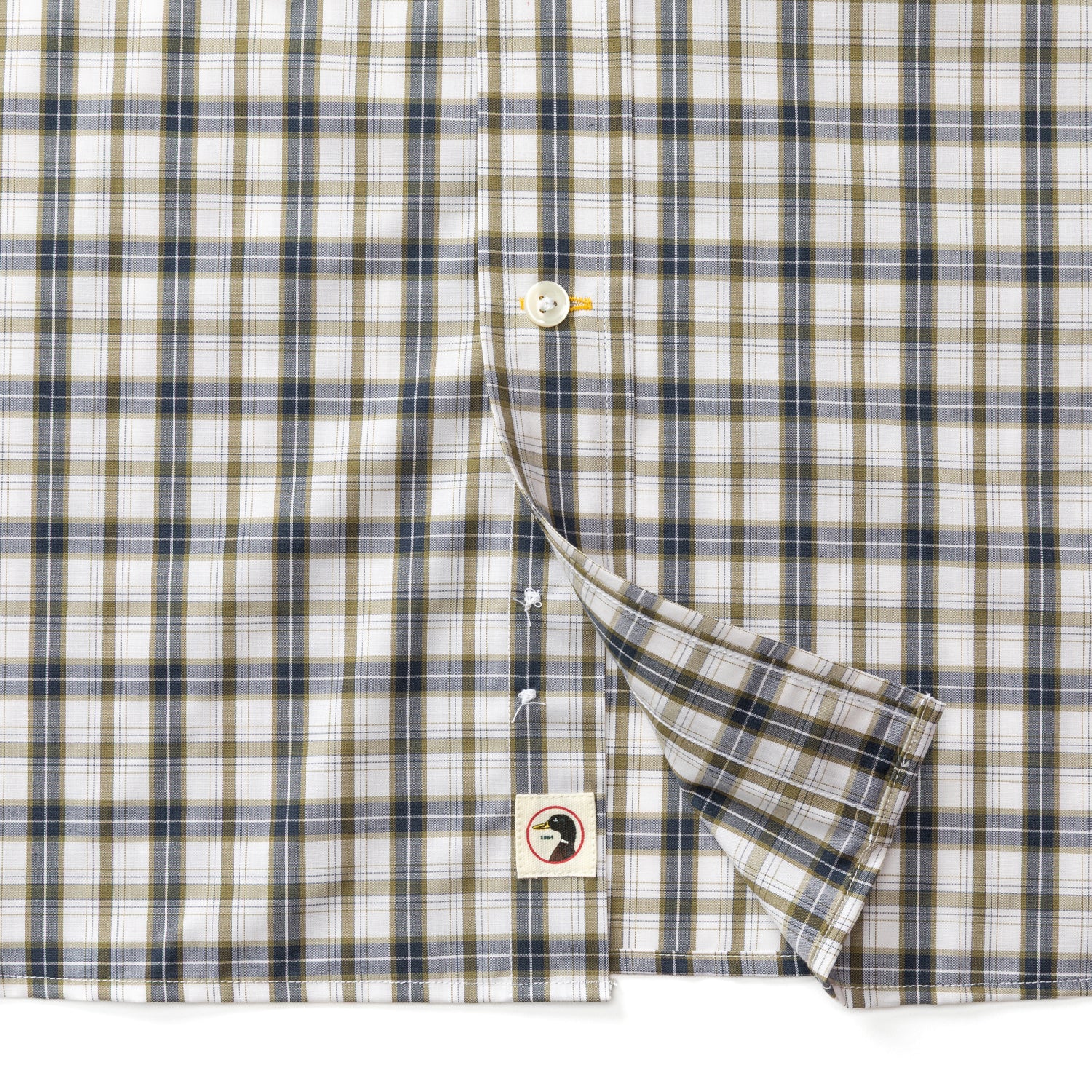 Performance Poplin Sport Shirt - Joplin Plaid - Navy