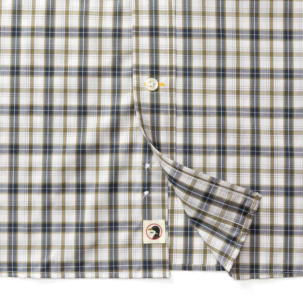 Performance Poplin Sport Shirt - Joplin Plaid - Navy