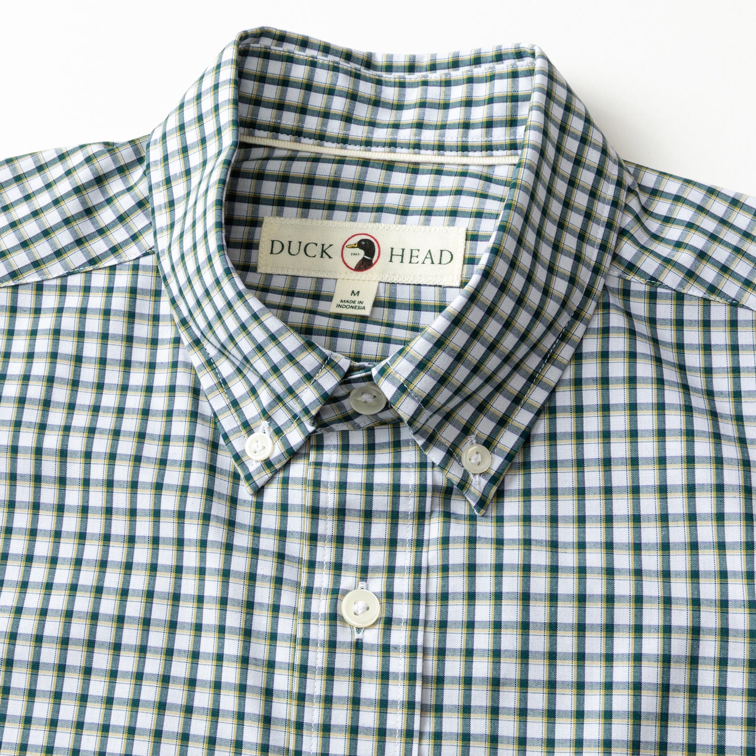 Performance Poplin Sport Shirt - Bryant Plaid - Emerald Green
