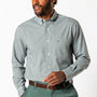 Performance Poplin Sport Shirt - Bryant Plaid - Emerald Green