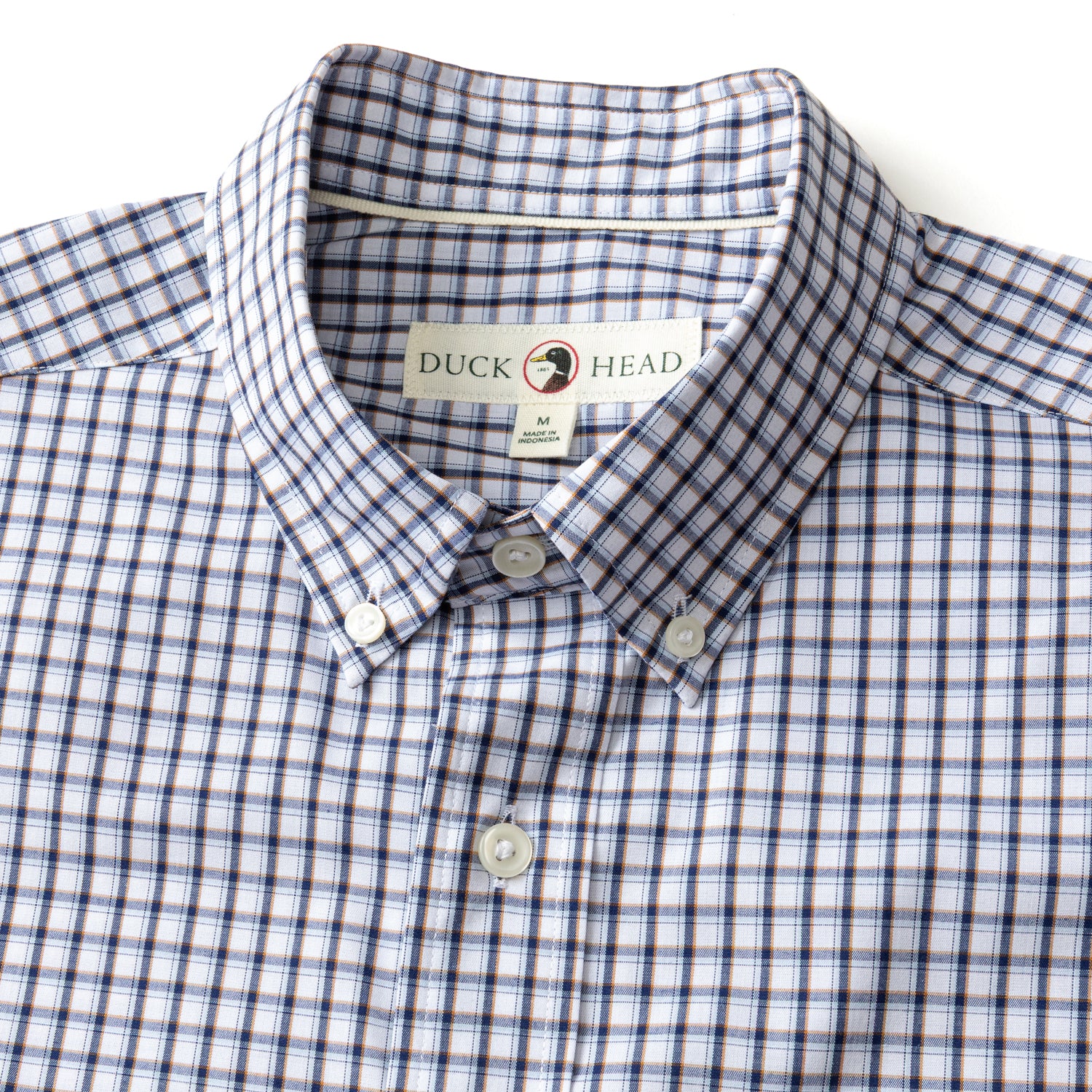 Performance Poplin Sport Shirt - Bryant Plaid - Beacon Blue