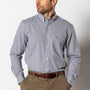 Performance Poplin Sport Shirt - Bryant Plaid - Beacon Blue