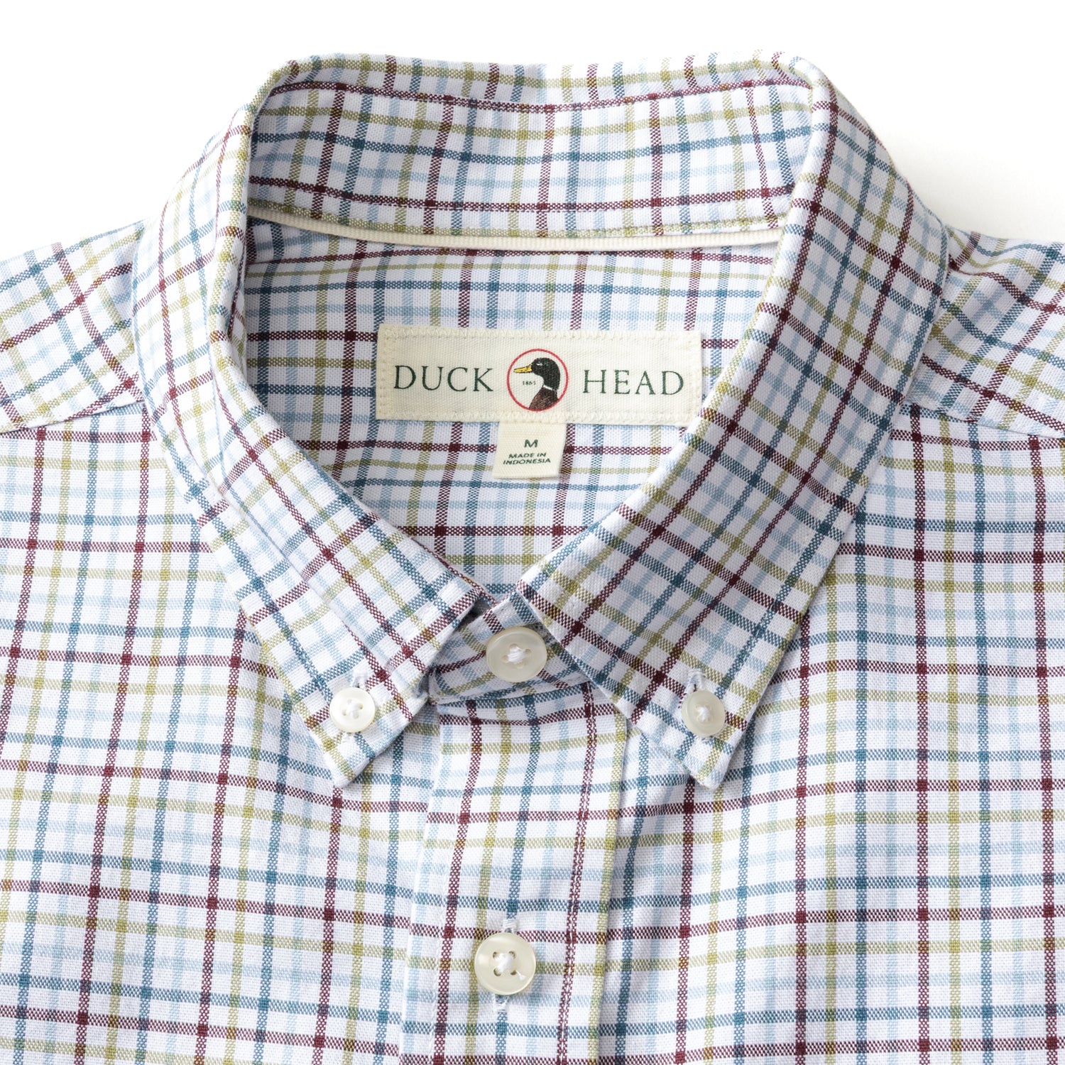 Cotton Oxford Sport Shirt - Bennet Plaid - Fig