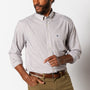 Performance Poplin Sport Shirt - Edison Plaid - Burnt Brick