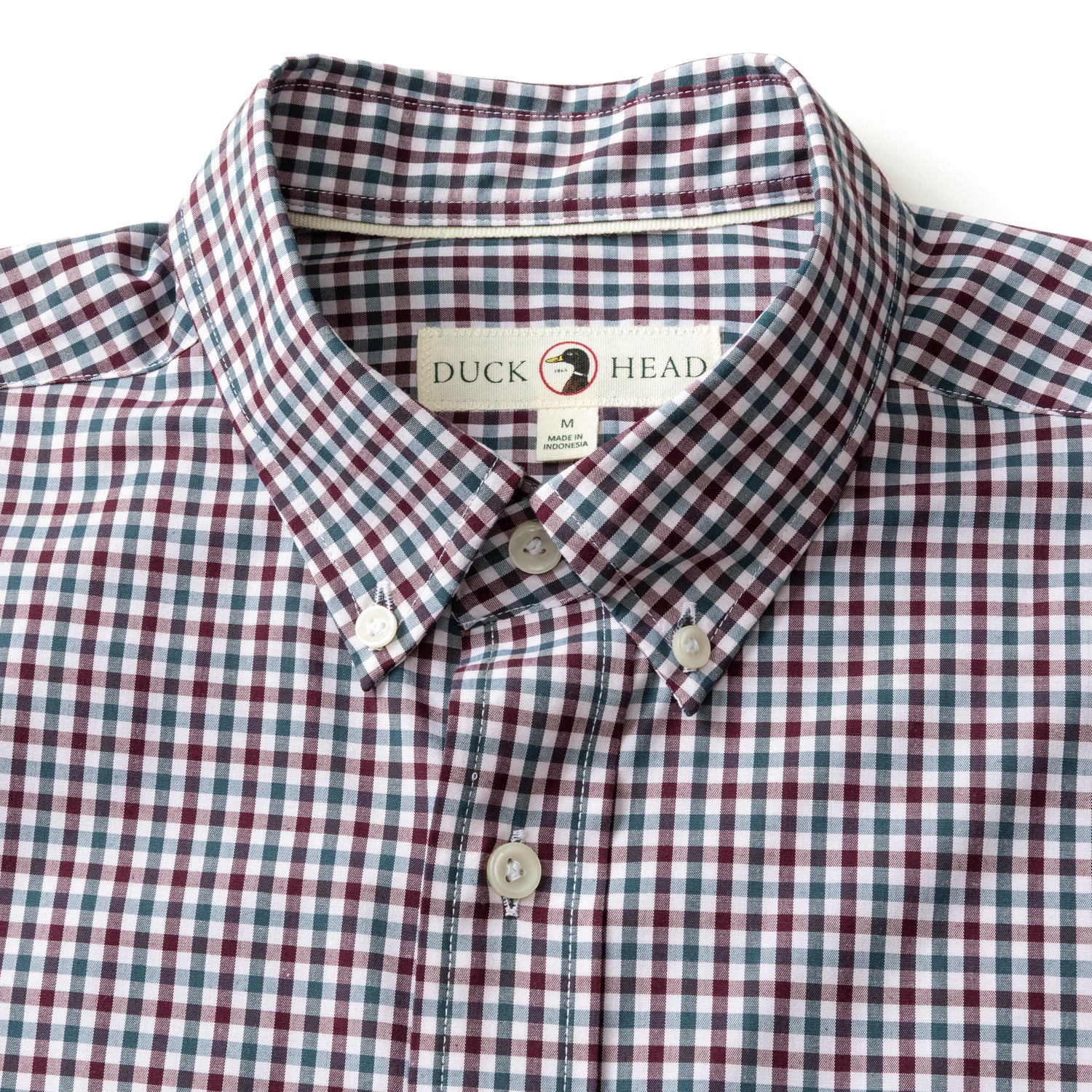 Performance Poplin Sport Shirt - Merill Gingham - Fig