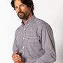 Performance Poplin Sport Shirt - Merill Gingham - Fig