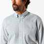 Cotton Oxford Sport Shirt - Kline Plaid - Forest Green
