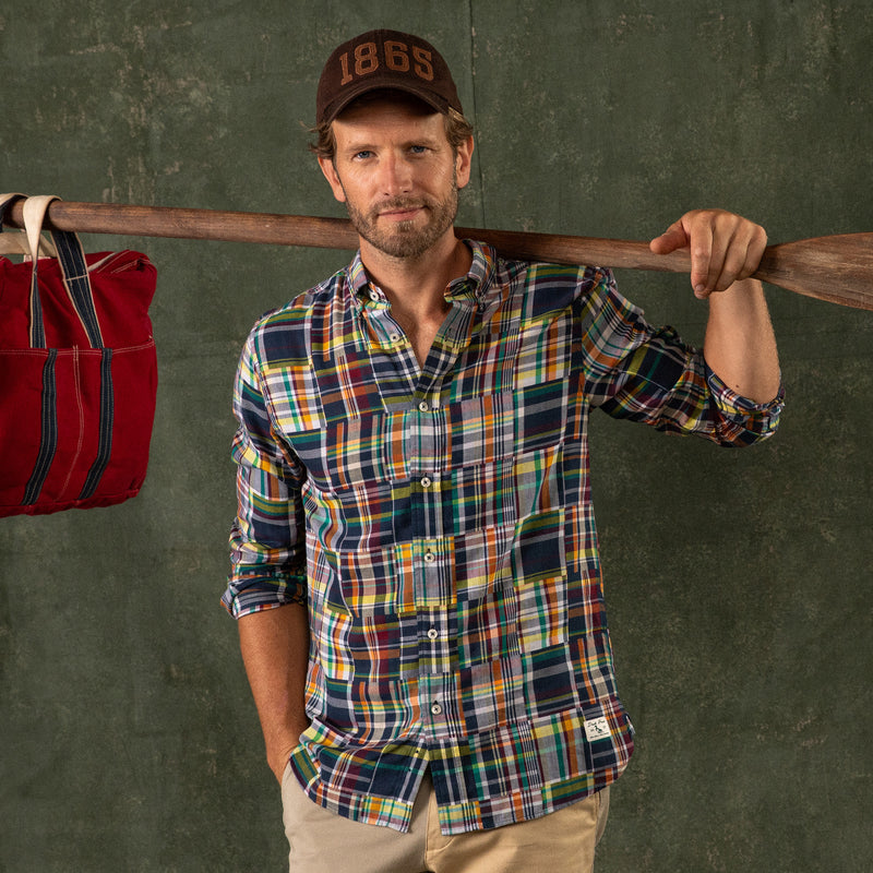 Duck Head Men's Madras Sport Shirt