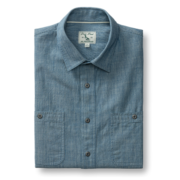 Railroad Stripe Sport Shirt - 160th Anniversary Edition