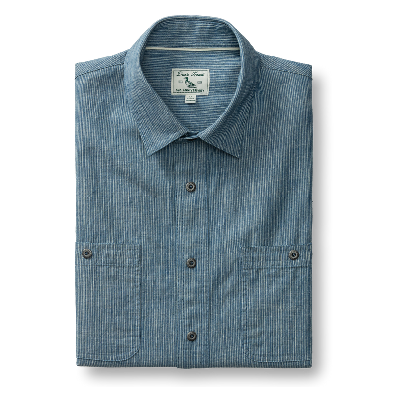 Railroad Stripe Sport Shirt - 160th Anniversary Edition