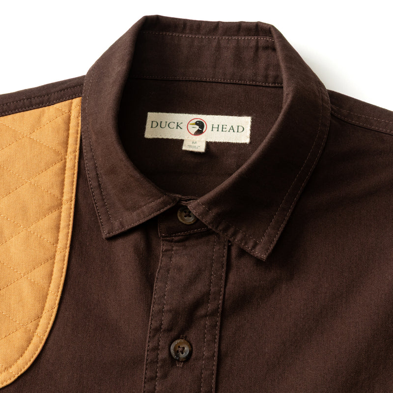 Woodland Shooting Shirt - Dark Brown