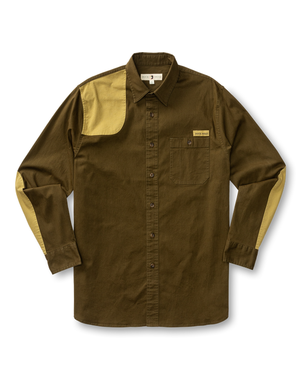 Woodland Shooting Shirt - Dark Olive