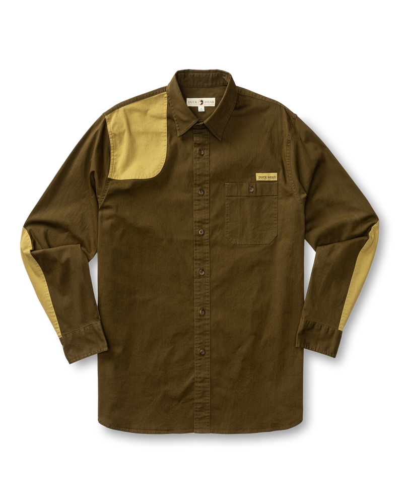 Woodland Shooting Shirt - Dark Olive