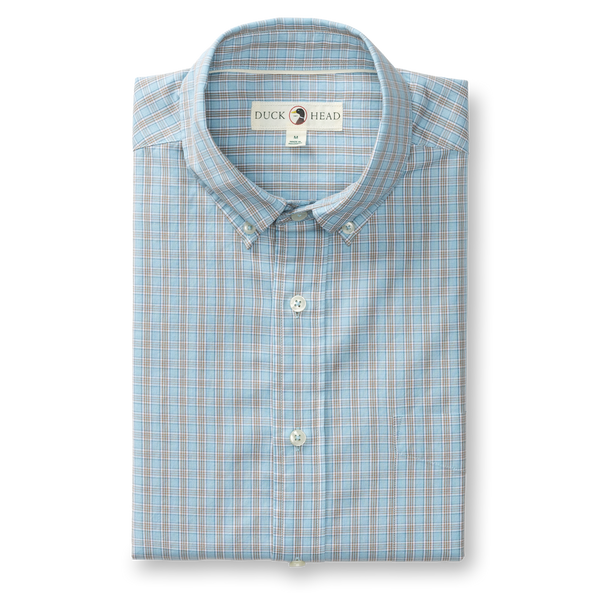 Cotton Cashmere Poplin Sport Shirt - Mattox Plaid