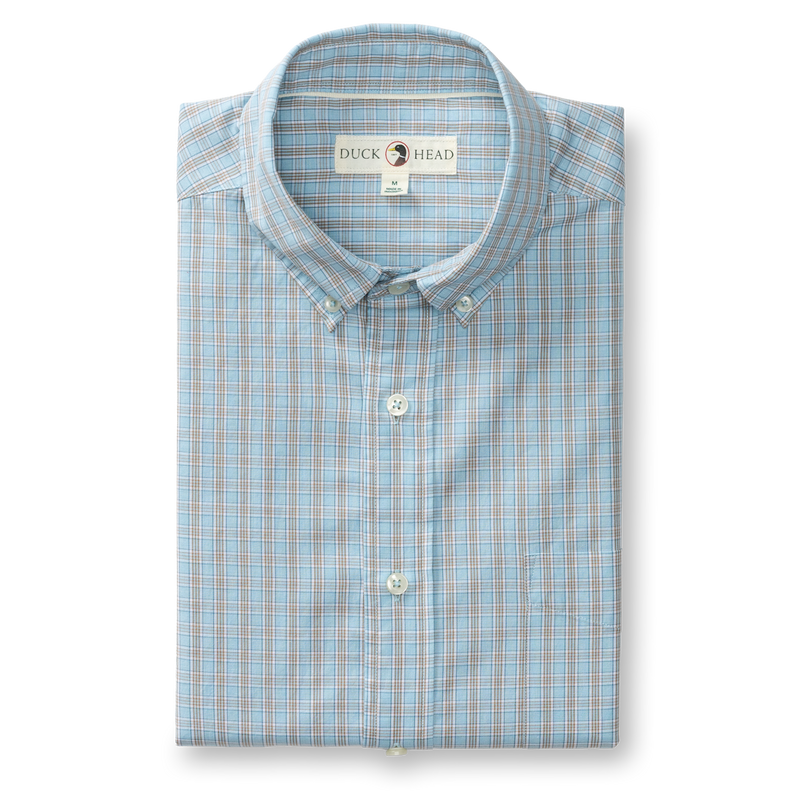 Cotton Cashmere Poplin Sport Shirt - Mattox Plaid