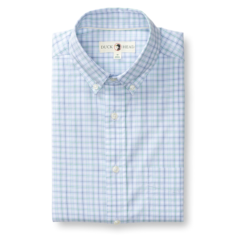 Cotton Twill Sport Shirt - Ashland Plaid