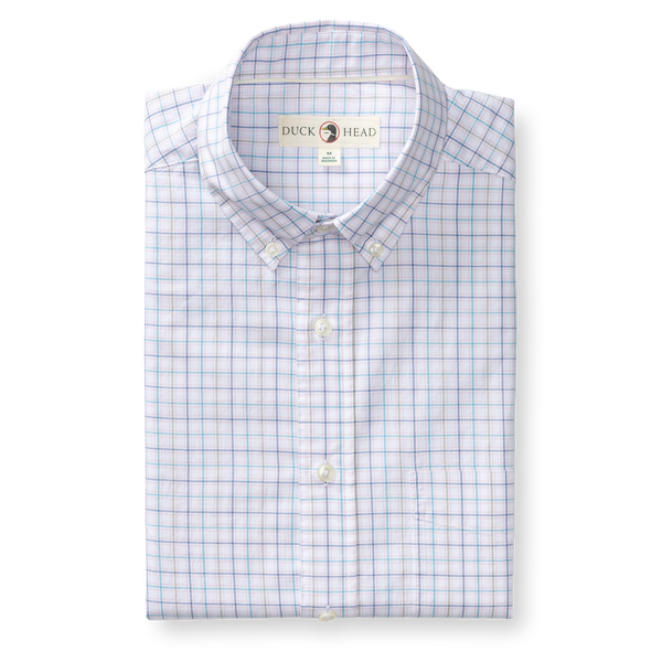 Cotton Twill Sport Shirt - Ashland Plaid