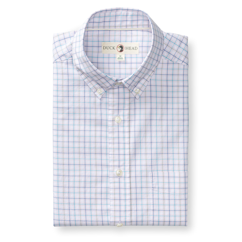 Cotton Twill Sport Shirt - Ashland Plaid
