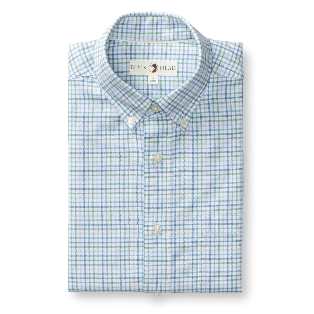 Cotton Oxford Sport Shirt - Cooke Plaid