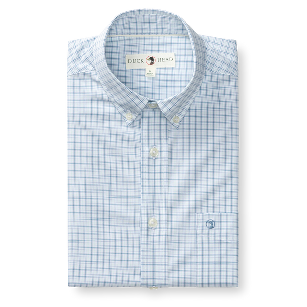 Performance Poplin Sport Shirt - Stokes Plaid