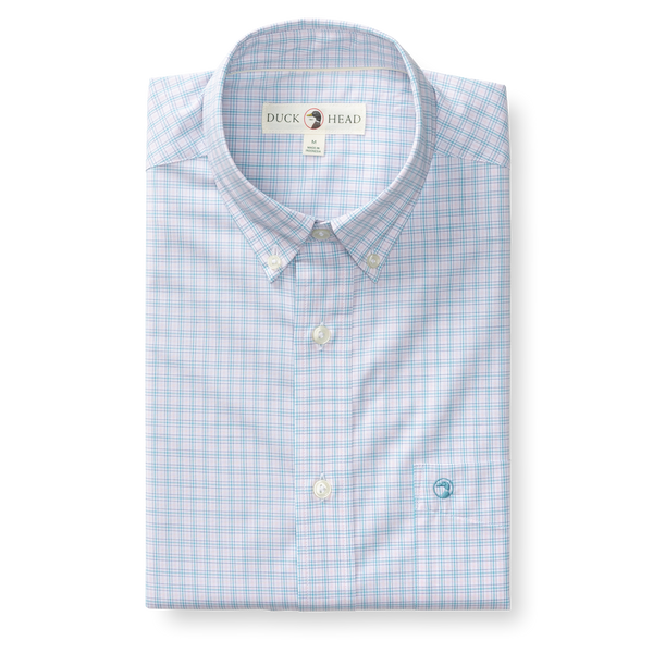 Performance Poplin Sport Shirt - Stokes Plaid