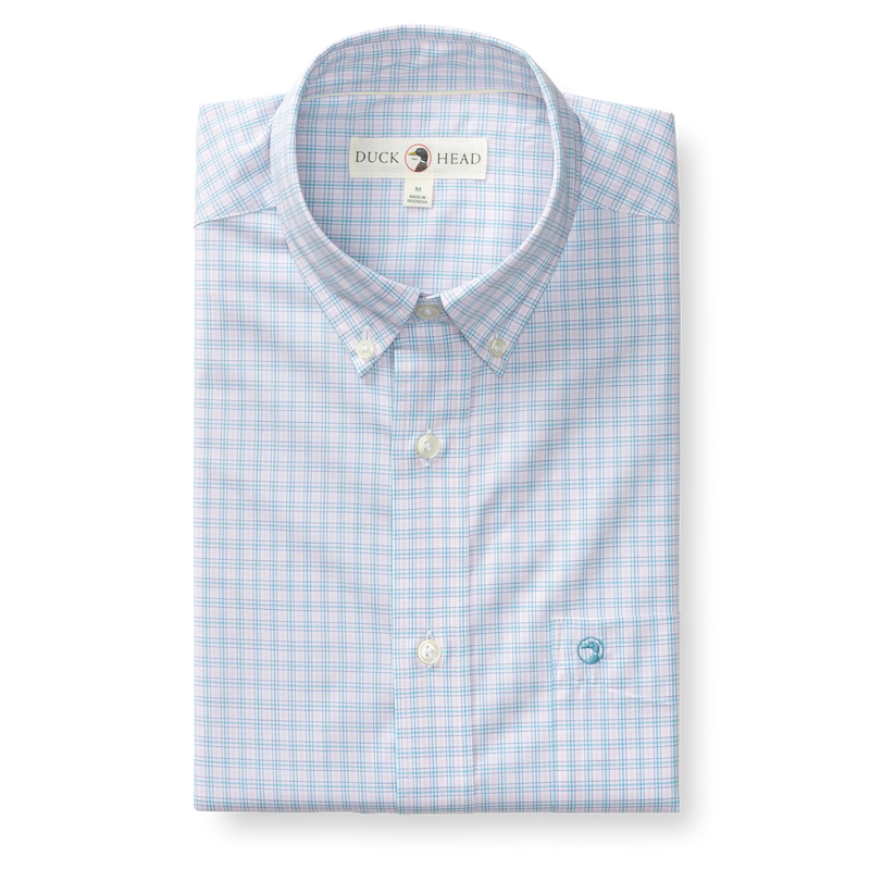 Performance Poplin Sport Shirt - Stokes Plaid