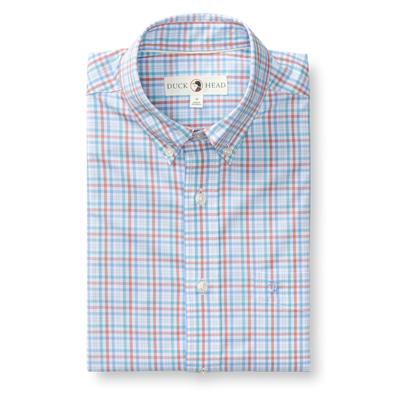 Performance Poplin Sport Shirt - Brody Plaid