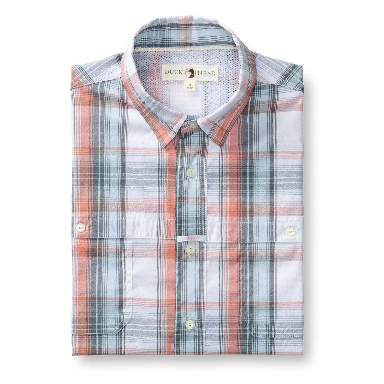Performance Dobby Guide Shirt - Richfield Plaid - Rosewood