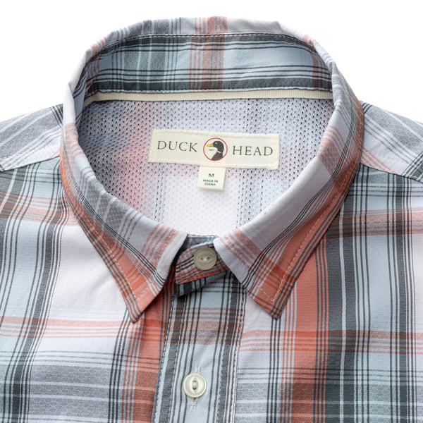 Performance Dobby Guide Shirt - Richfield Plaid - Rosewood