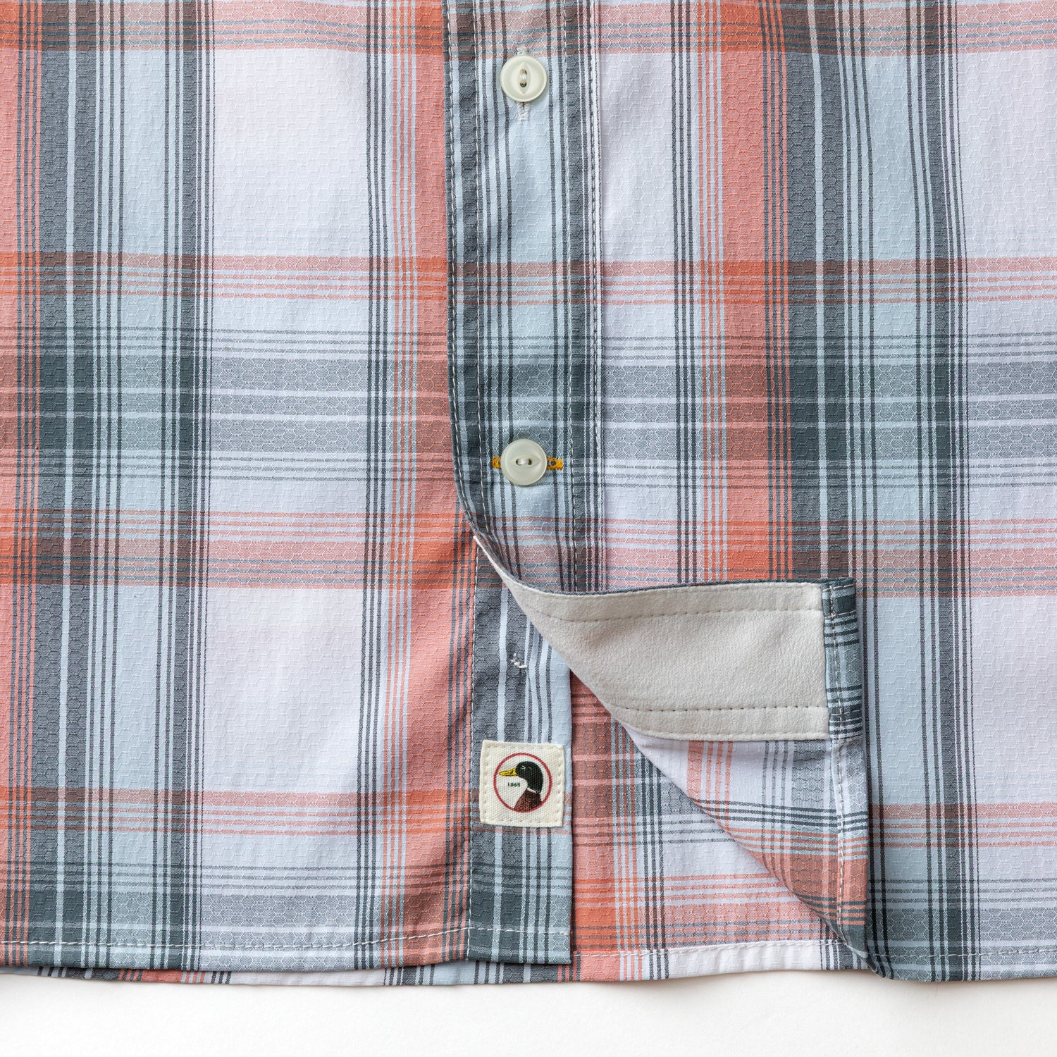 Performance Dobby Guide Shirt - Richfield Plaid - Rosewood