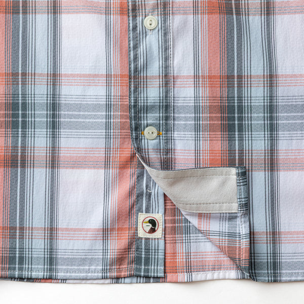 Performance Dobby Guide Shirt - Richfield Plaid - Rosewood