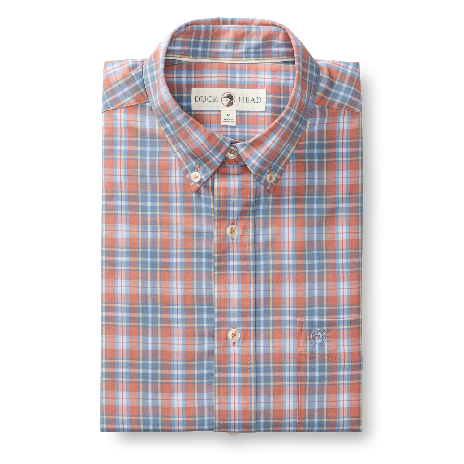 Performance Poplin Sport Shirt - Jeffries Plaid - Rosewood