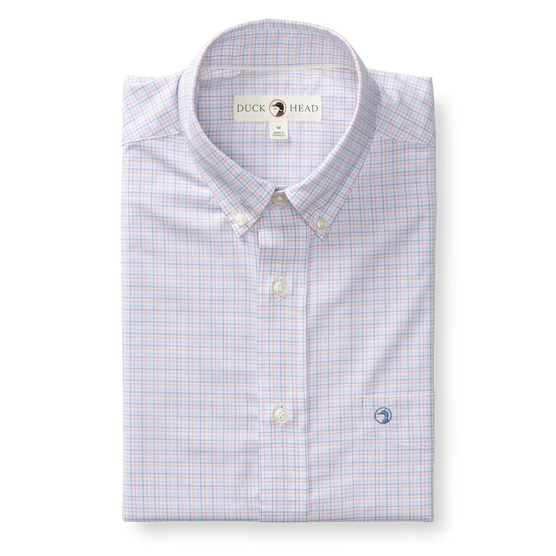 Performance Poplin Sport Shirt - Joiner Plaid