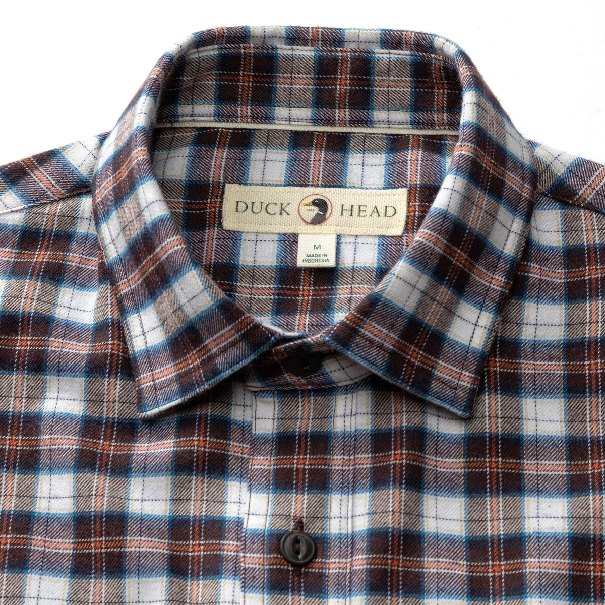 Performance Flannel Sport Shirt - Brite Plaid - Chocolate Plum