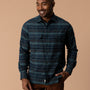 Performance Flannel Sport Shirt - Oakmere Plaid - Pine Grove