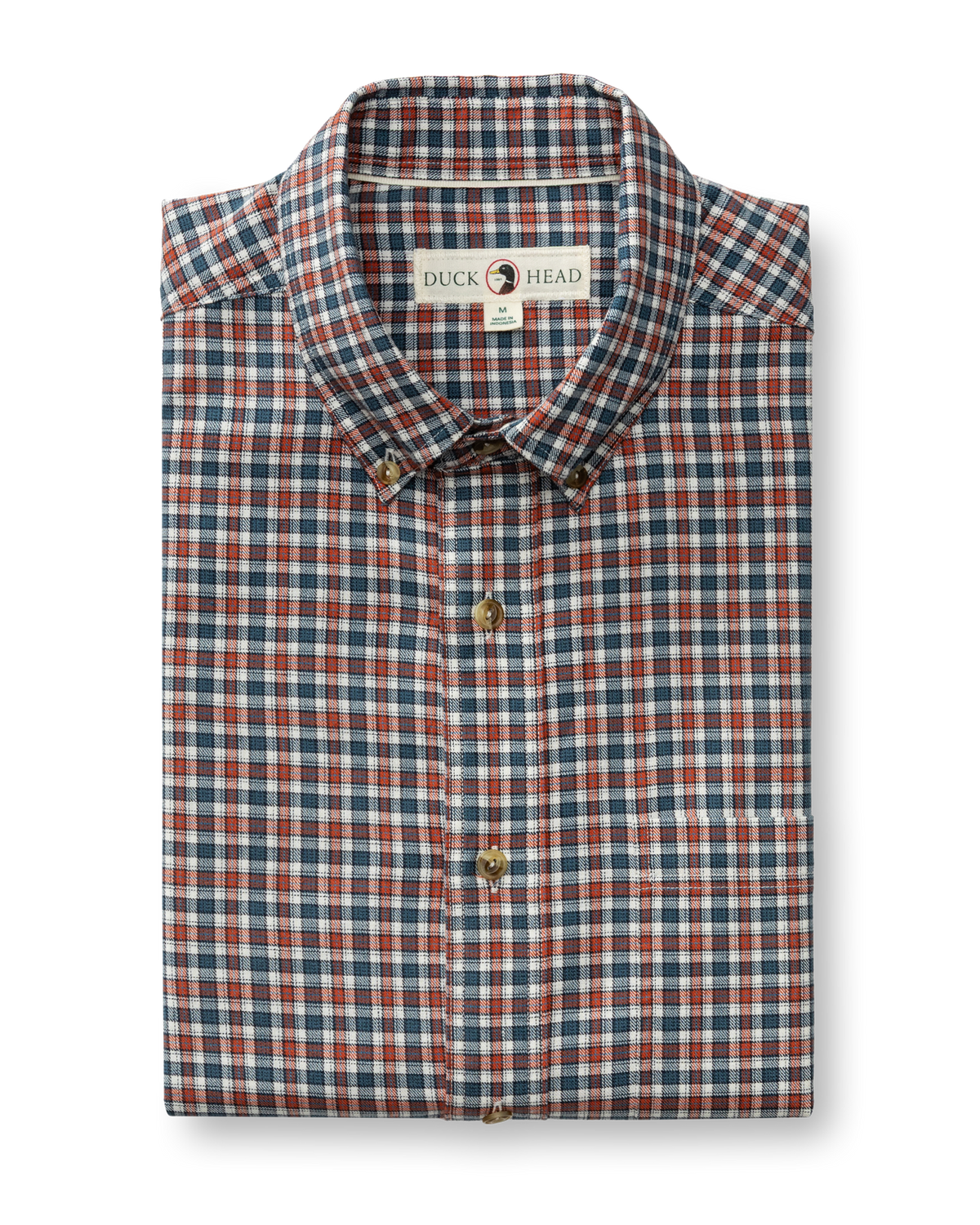 Cotton Wool Sport Shirt - Caldor Plaid - Stormy Teal