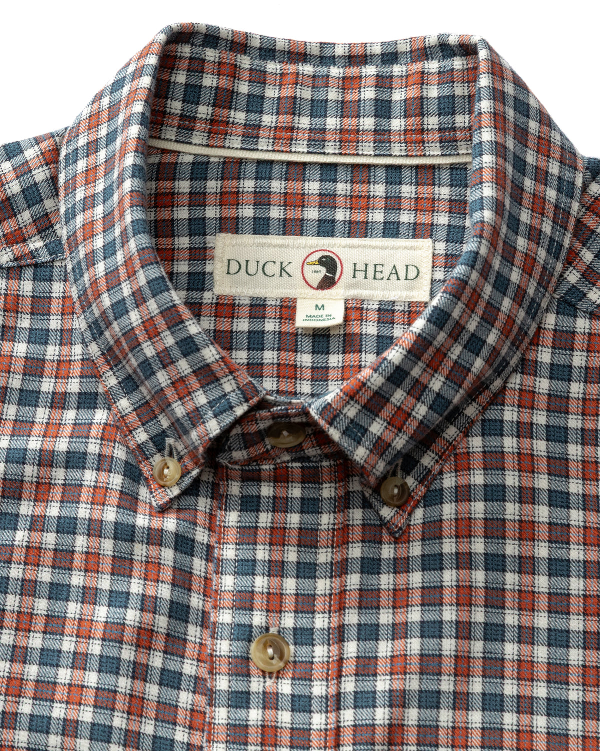 Cotton Wool Sport Shirt - Caldor Plaid - Stormy Teal