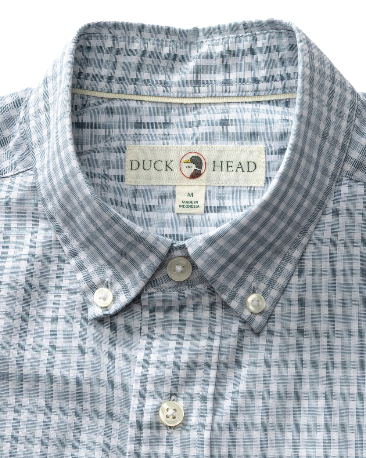 Cotton Cashmere Poplin Sport Shirt - Bray Plaid - Wildblown Sky