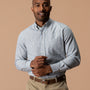 Cotton Oxford Sport Shirt - Holling Plaid - Amberwood