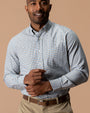Cotton Oxford Sport Shirt - Holling Plaid - Amberwood