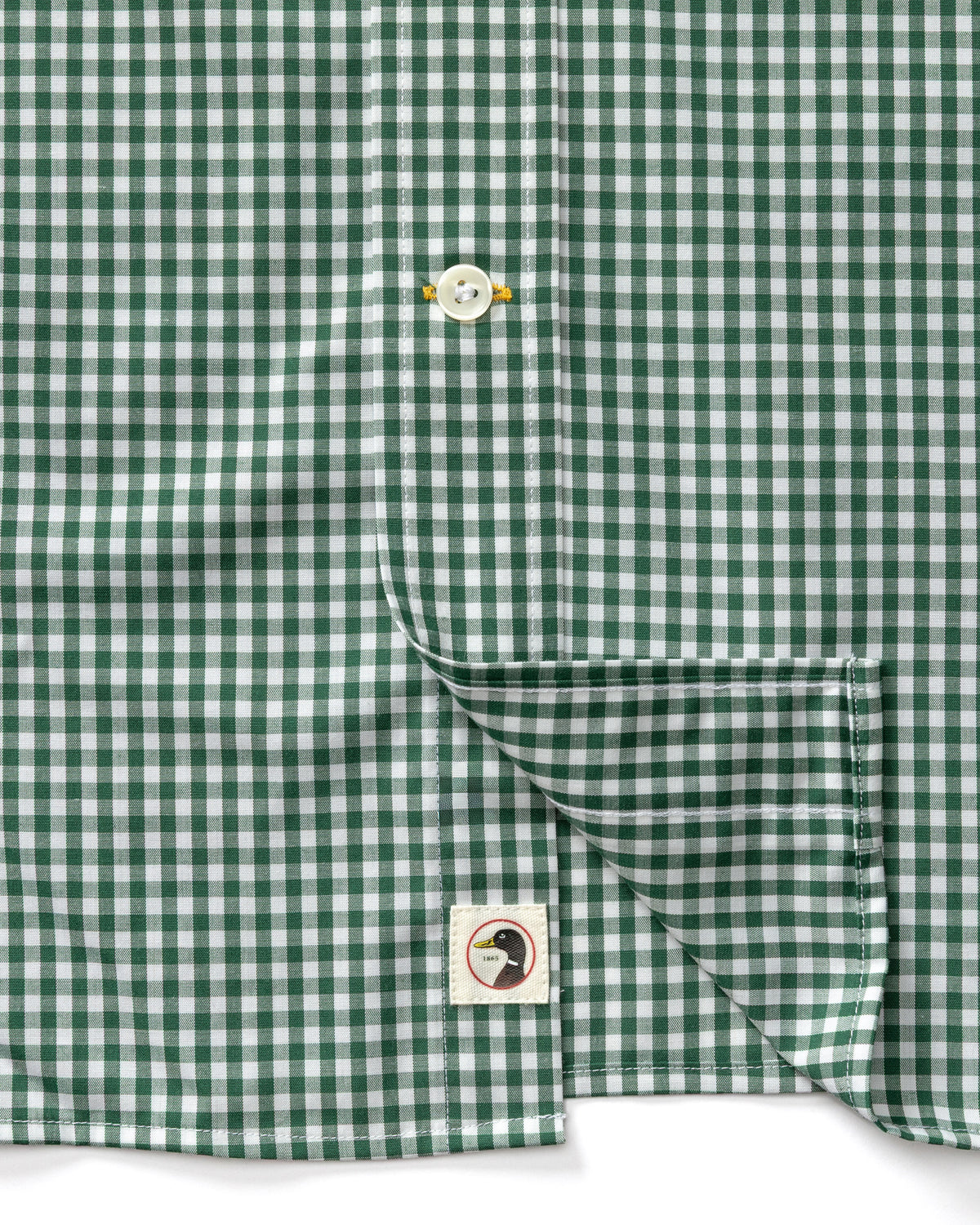 Performance Poplin Sport Shirt - Pritchard Plaid - Hunter Green