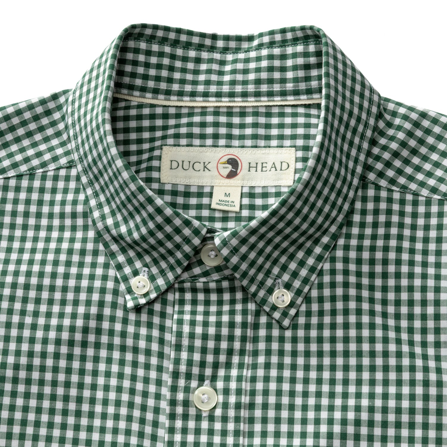 Performance Poplin Sport Shirt - Pritchard Plaid - Hunter Green